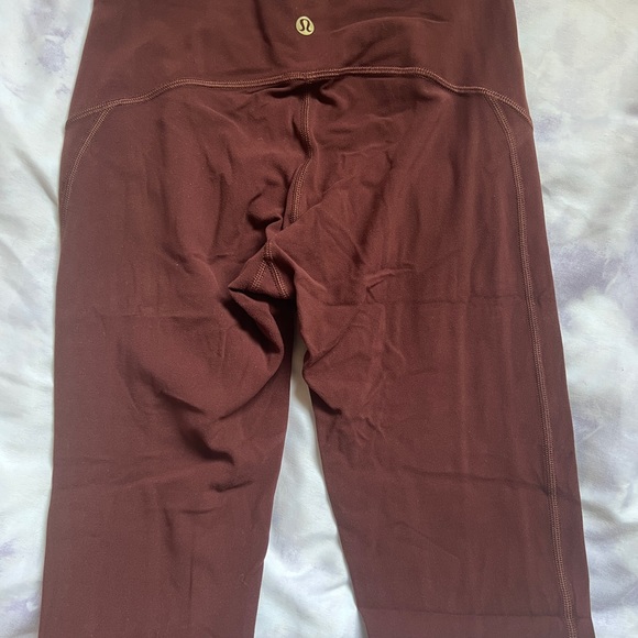 Lululemon Principal Dancer Golden Lining Tight 28” - Picture 5 of 6